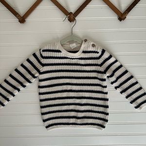 H&M Striped Knit Sweater
